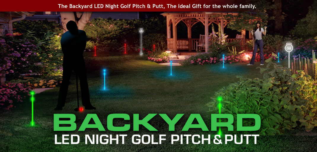 Backyard Night Golf Set
